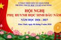 TRƯỜNG THCS GIAO NINH TỔ CHỨC HỘI NGHỊ PHỤ HUYNH HỌC SINH ĐẦU NĂM HỌC 2026–2027