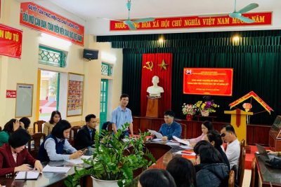 CHI BỘ TRƯỜNG THCS GIAO PHONG TỔ CHỨC SINH HOẠT THƯỜNG KÌ THÁNG 12 VÀ SINH HOẠT CHUYÊN ĐỀ NĂM 2025