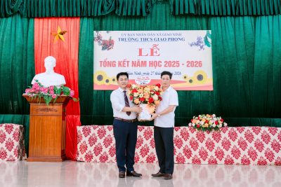 TRƯỜNG THCS GIAO PHONG TỔNG KẾT NĂM HỌC 2025-2026 – KHÉP LẠI MỘT HÀNH TRÌNH NỖ LỰC VÀ TOẢ SÁNG