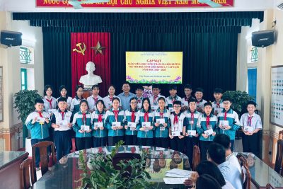 TRƯỜNG THCS GIAO PHONG TỔ CHỨC GẶP MẶT GIÁO VIÊN, HỌC SINH TRƯỚC KÌ THI HỌC SINH GIỎI LỚP 6, 7 CẤP CỤM